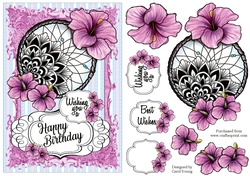 Pretty Hibiscus Birthday 1