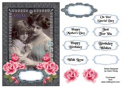 Mothers Day or Birthday Card