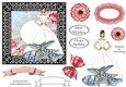 Elegant Lady Card Front 6