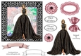 Elegant Lady Card Front 12
