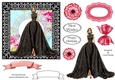 Elegant Lady Card Front 13