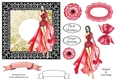 Elegant Lady Card Front 14