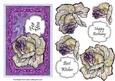 Purple Rose Frame Quick Card
