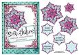 Chistmas Snowflake Topper - Pink