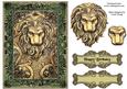 Lion's Head Birthday Card Topper