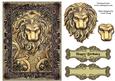 Lion's Head Birthday Card Topper