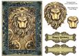 Lion's Head Birthday Card Topper