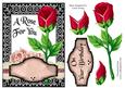 A 'rose for You' Birthday Card Topper
