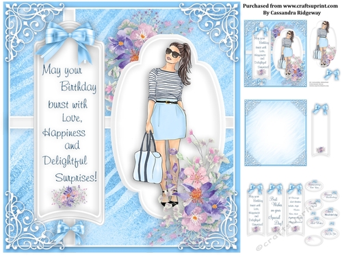 Ladies collection birthday kit