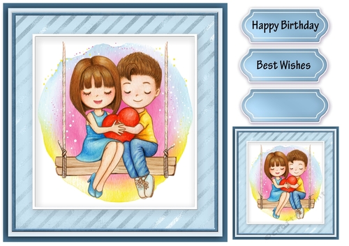Happy birthday cute card fronts