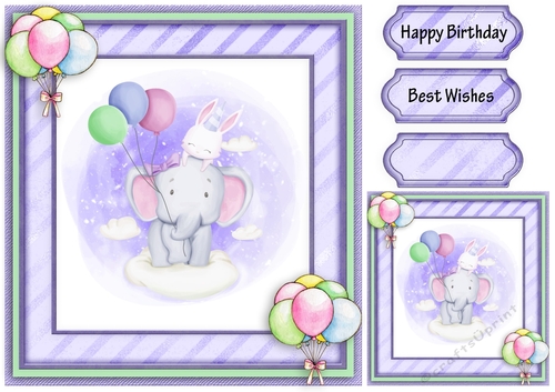 Happy birthday cute card fronts