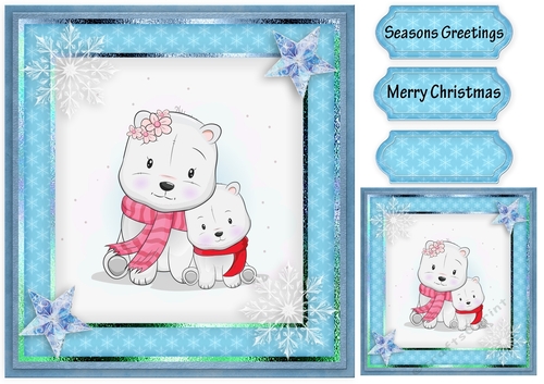 christmas cute card fronts