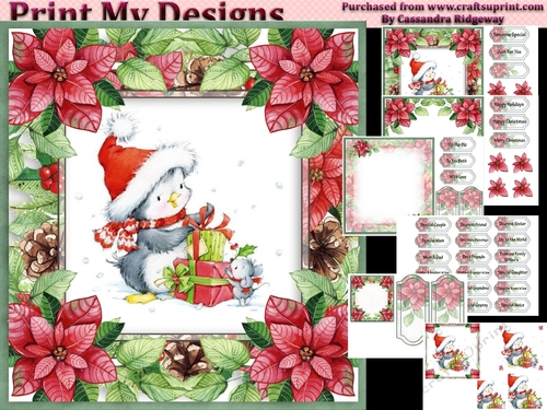 Christmas poinsettia