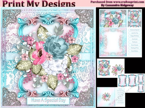 Floral and lace collection