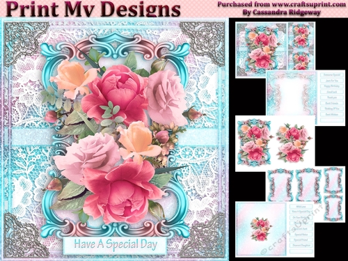 Floral and lace collection
