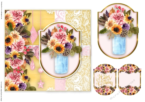 Happy Birthday say it with flowers