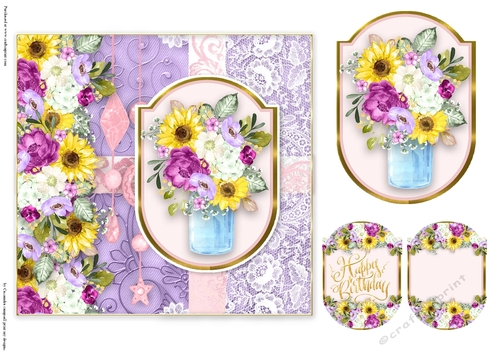 Happy Birthday say it with flowers