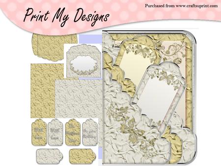 Crinkle Scalloped Pocket Card Kit 10