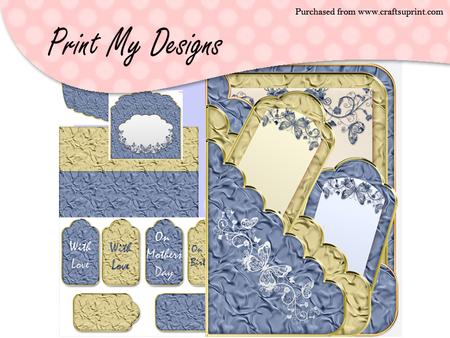 Crinkle Scalloped Pocket Card Kit 4