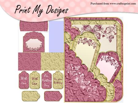 Crinkle Scalloped Pocket Card Kit 3