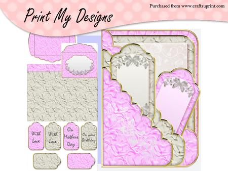 Crinkle Scalloped Pocket Card Kit 7