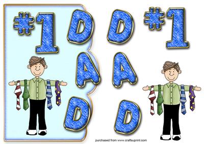 Fathers Day Over the Edge Card