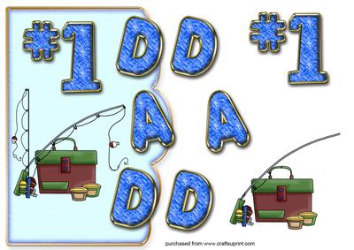 Fathers Day Over the Edge Card