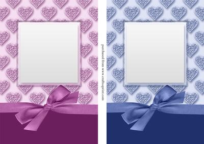 Stunning Hearts Card Front