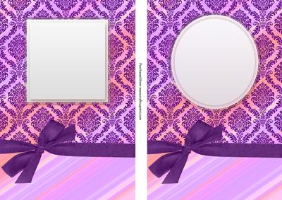 Luxurious A5 Card Fronts with Bow