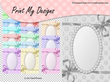 15 A5 Card Fronts Set 31 Christmas Star