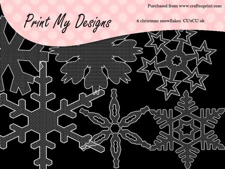 Christmas Lace Snowflakes Cu4cu Tulle Shapes