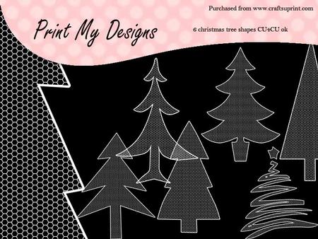 Christmas Tree Lace Tulle Shapes Cu4cu Ok