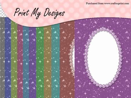 A5 Christmas Sparkle Card Fronts Cu Ok