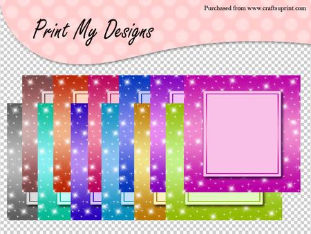 Sparkle 5x5 Card Blanks Cu4cu Ok