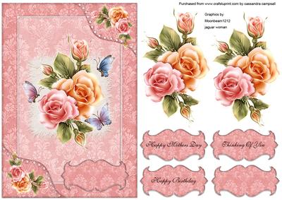 Floral Card Front