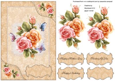 Floral Card Front