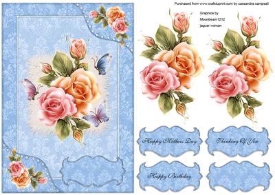 Floral Card Front