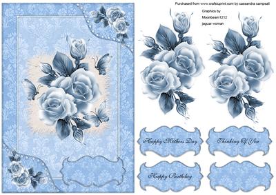 Floral Card Front