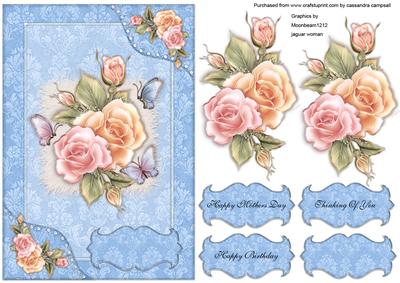 Floral Card Front