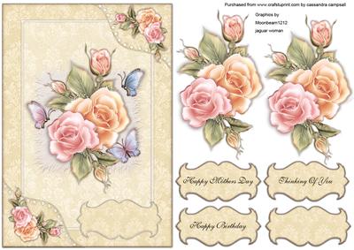 Floral Card Front