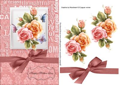Mothers Day Floral Card Front