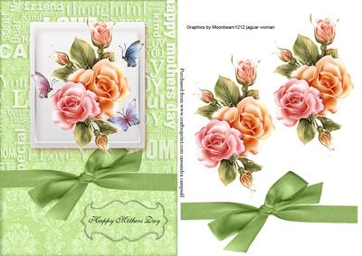 Mothers Day Floral Card Front