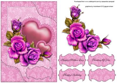 Floral Card Front