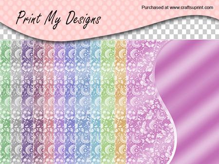 A5 Lace Card Fronts Cu4cu Ok