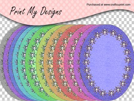 12 Oval Frames Cu4cu Ok