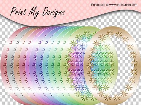 12 Oval Frames Cu4cu Ok