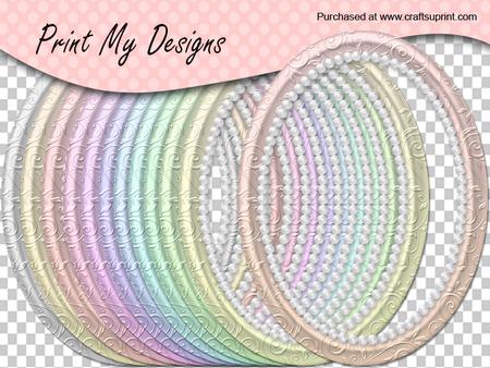 12 Oval Frames Cu4cu Ok