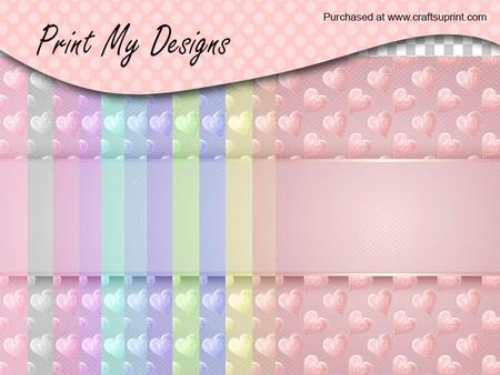 12 Stunning A5 Card Fronts