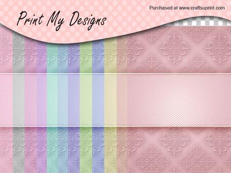 12 Stunning A5 Card Fronts