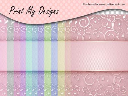 12 Stunning A5 Card Fronts